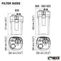 SICCE Mega Filtra 650 Canister Filter