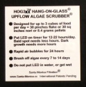 Santa Monica HOG3xx Hang-On-Glass UAS Upflow Algae Scrubber