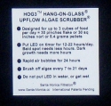 Santa Monica HOG3 Hang-On-Glass® UAS® Upflow Algae Scrubber