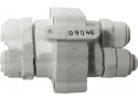 Automatic shut-off valve with 1/4 inch John Guest quick disconnect
